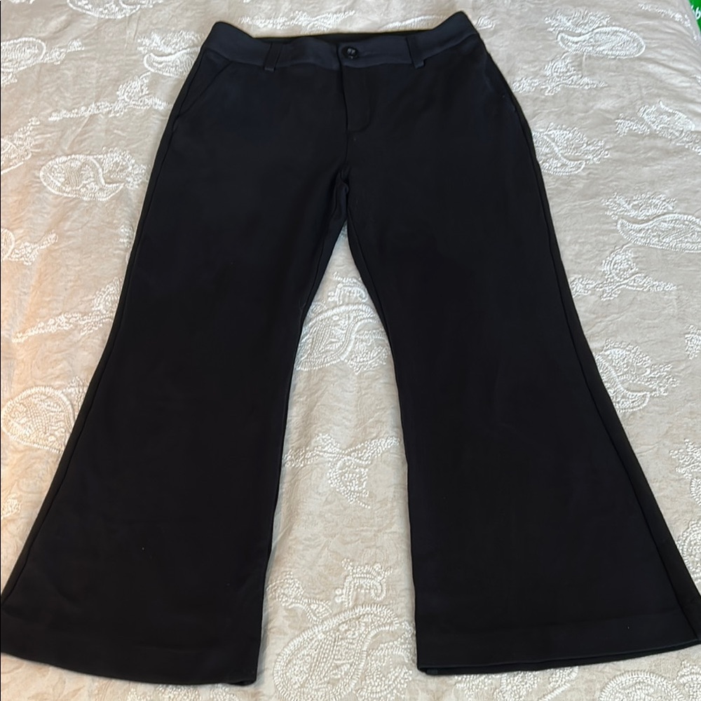 CAbi Black Flared Trousers